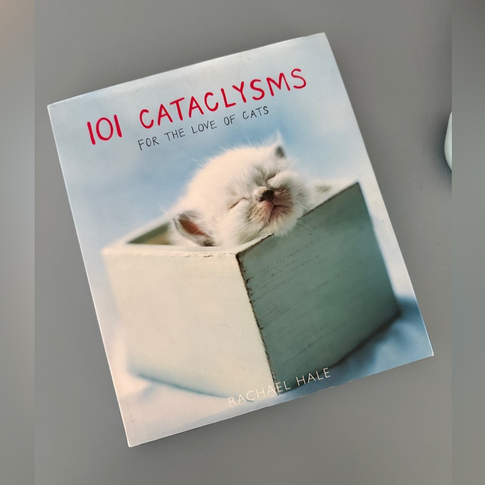 101 Cataclysms Book Beautiful coffee table book for any cat lover!